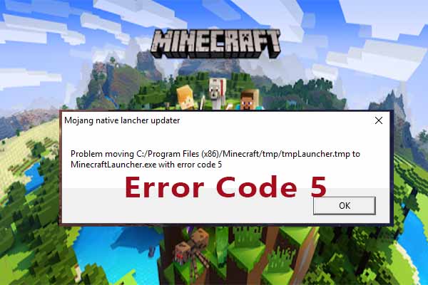4 Methods to Fix Minecraft Error Code 5 on Windows 10 PC