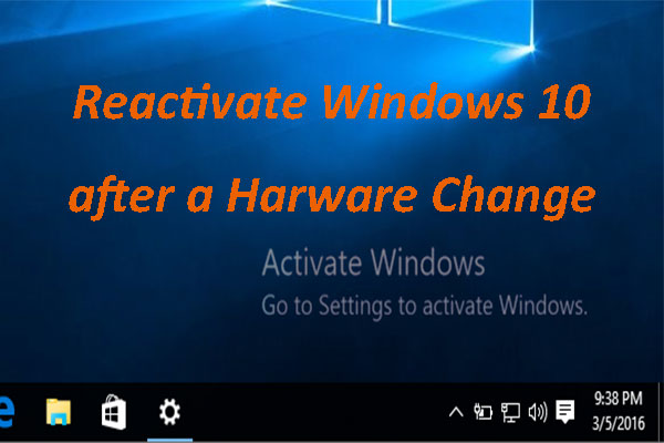 Reactivating Windows 10 after a Hardware Change [with Pictures]