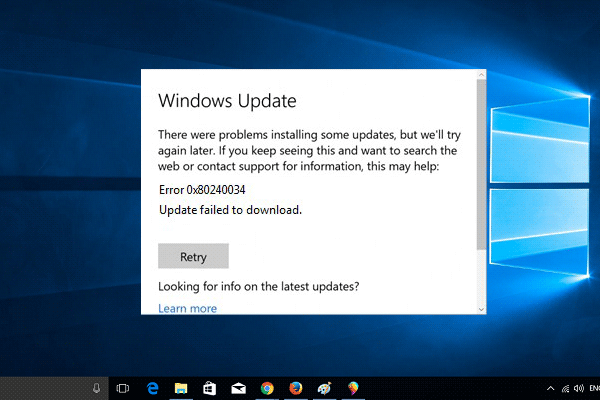 6 Solutions to Windows Update Error 0x80240034 Easily