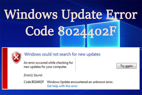 Fix Windows Update Error 8024402F – Full Guide