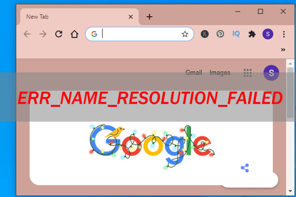 Top 4 Ways to Fix ERR_NAME_RESOLUTION_FAILED in Chrome