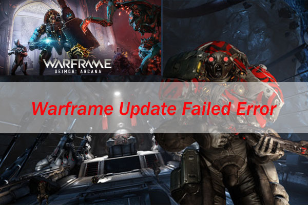 How to Solve Warframe Update Failed Error