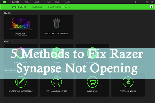 Razer Synapse Not Opening? Try These Methods to Fix It