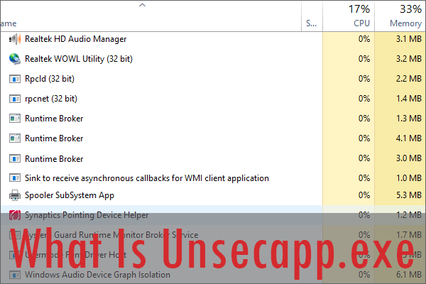 What Is Unsecapp.exe & Can I Disable It