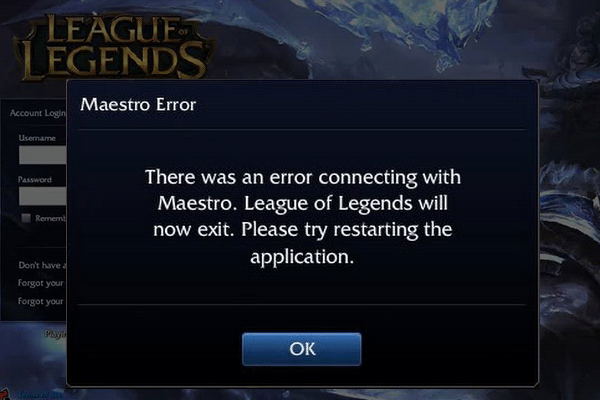 How to Fix the League of Legends Maestro Error Easily