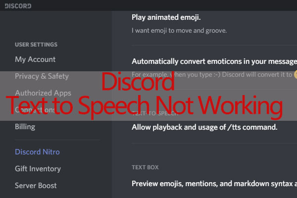 How to Fix Discord Text to Speech Not Working Issue