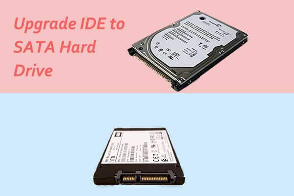 How to Upgrade IDE to SATA Hard Drive Without Reinstalling OS