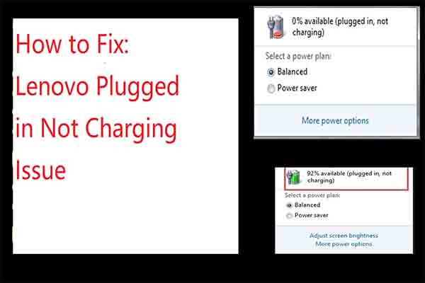 Lenovo Plugged in Not Charging? Try These Solutions to Fix It