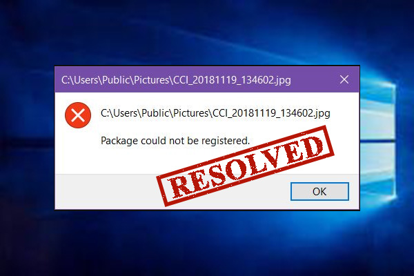 How to Fix the Package Could Not Be Registry Error on Windows 10
