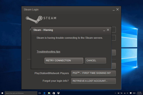Fixed: Steam Is Having Trouble Connecting to the Steam Servers