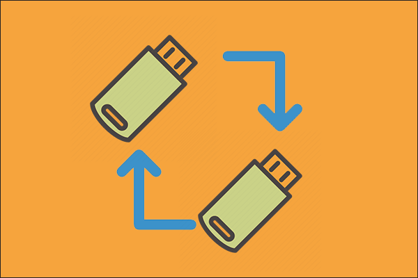 Move Data from Flash Drive to Another (Before & During & After)