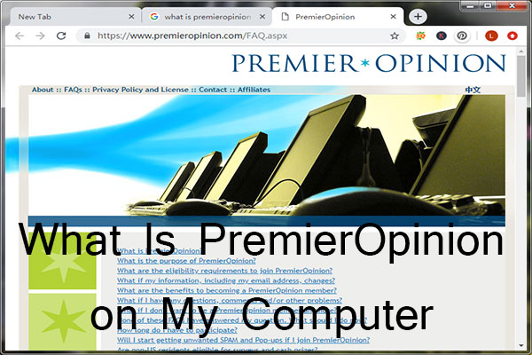 What Is PremierOpinion on My Computer and How to Remove It?