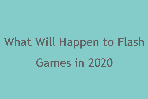 How to Play Flash Games After Flash Is Deprecated in 2020