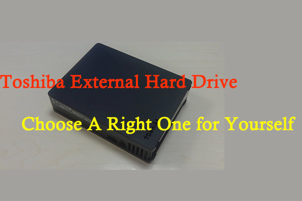 Toshiba External Hard Drive: Choose A Right One for Yourself