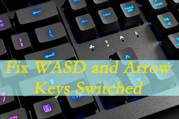 Quickly Fix: WASD and Arrow Keys Switched in Windows 10