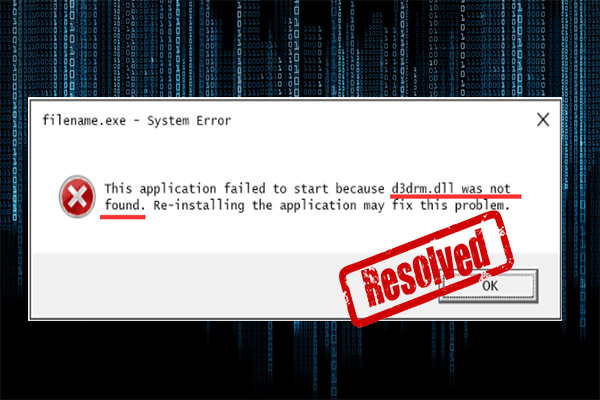 How to Fix D3drm.dll Not Found or Missing Issue in Windows 10