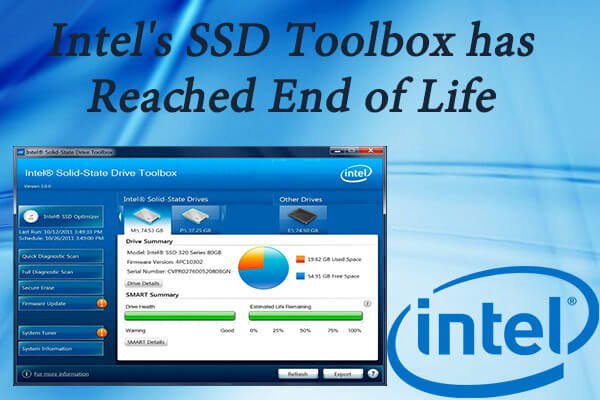 Intel’s SSD Toolbox has Reached End of Life, New Tool Introduced