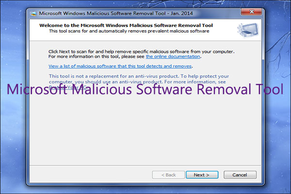 What Is Microsoft Malicious Software Removal Tool?