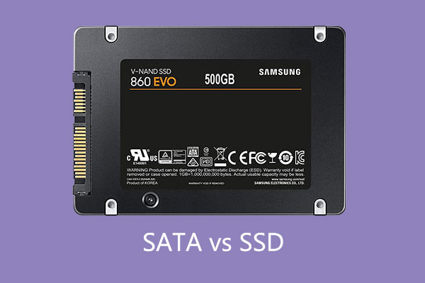 SATA vs SSD: What Are the Relationship and Differences?