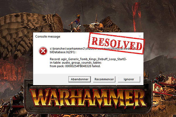 [Resolved] Total War Warhammer 2 Crashing on Windows PC