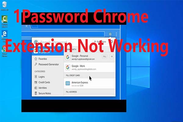 Troubleshoot 1Password Chrome Extension Not Working on Chrome