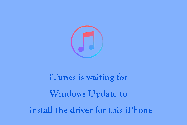 iTunes Is Waiting for Windows Update [Solved]