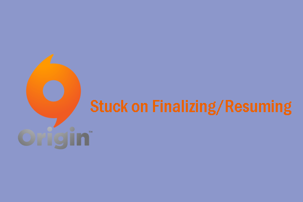 How to Fix Origin Stuck on Resuming/Finalizing
