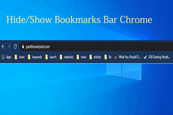 Top Methods to Hide and Show Bookmarks Bar Chrome