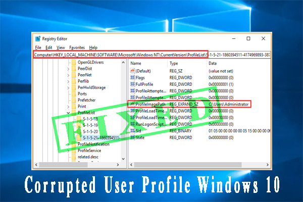 How to Fix a Corrupted User Profile Windows 10 [5 Solutions]