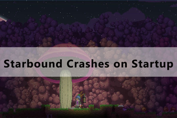 How to Solve: Starbound Crashes on Startup Windows 10