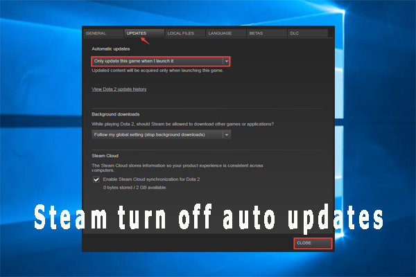 How to Turn off Steam Auto Update [4 Methods]