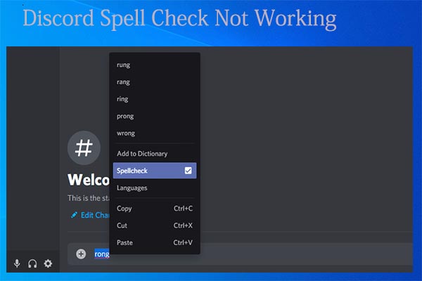 Discord Spell Check & How to Fix Discord Spell Check Not Working