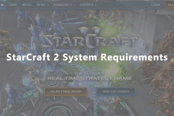 StarCraft 2 System Requirements: Can I Run This Game on My PC?