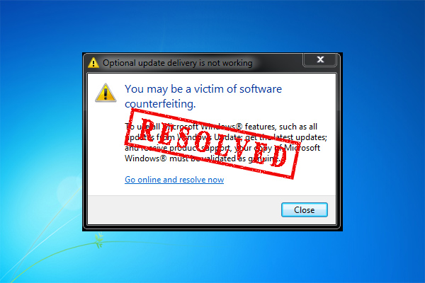 You May Be a Victim of Software Counterfeiting [Complete Fix]