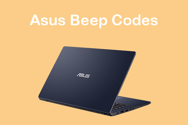 Troubleshoot PC According to Asus Beep Codes
