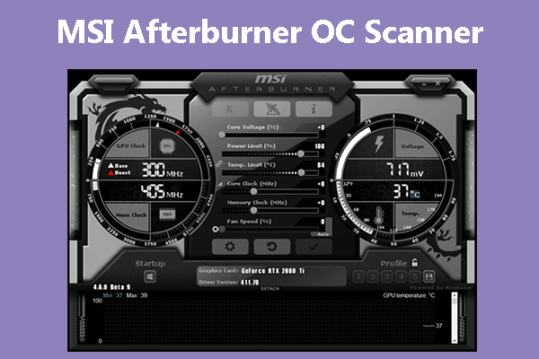 How to Use MSI Afterburner OC Scanner to Boost GPU Performance