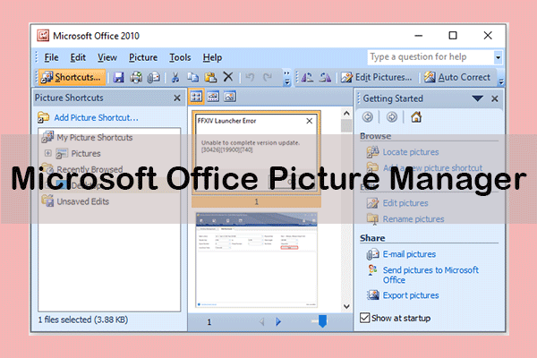 Microsoft Office Picture Manager: How to Get and Use It?