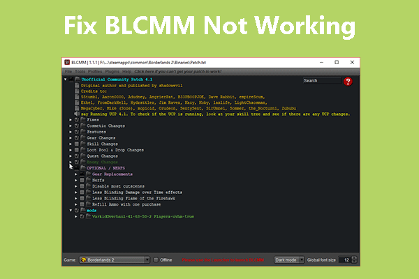 4 Ways to Fix BLCMM Not Working Issue