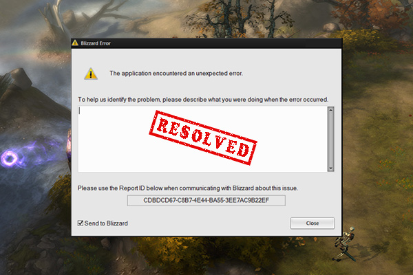 How to Fix the Application Encountered an Unexpected Error