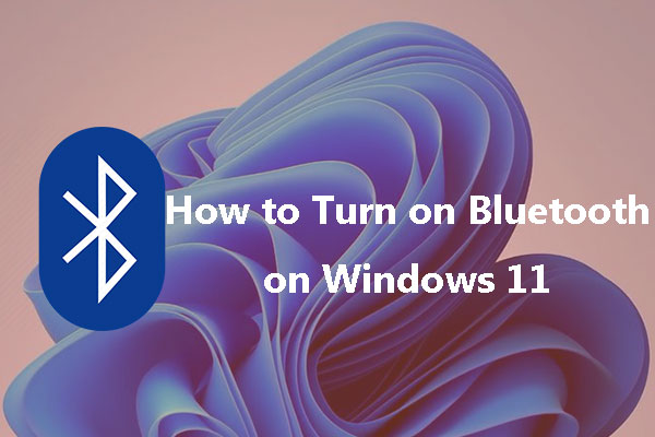How to Turn on Bluetooth on Windows 11 [2 Ways]