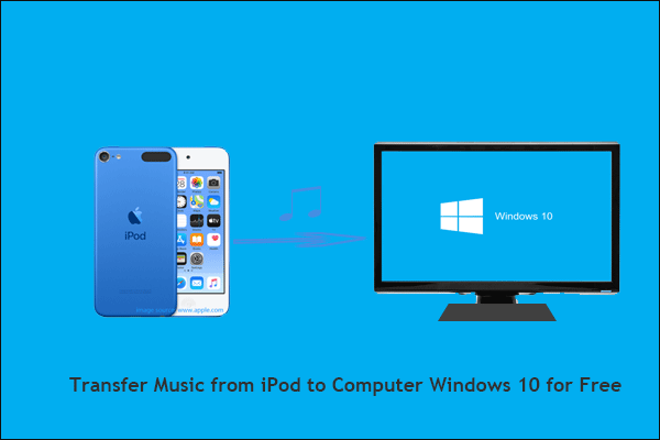 Transfer Music from iPod to Computer Windows 10 for Free