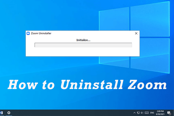 How to Completely Uninstall Zoom on Windows 10/11 – 4 Methods