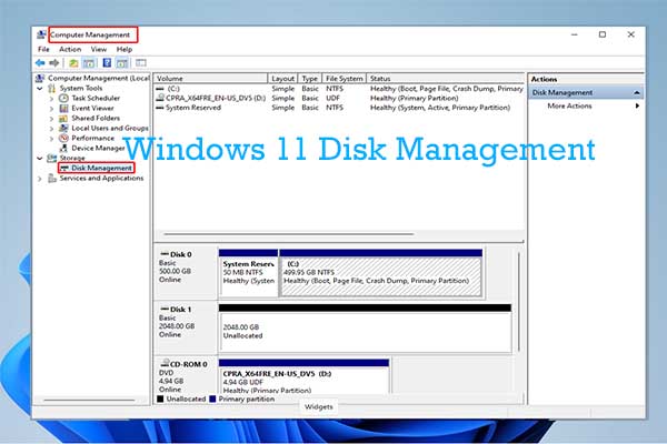Windows 11 Disk Management: Features, Opening, and Alternatives