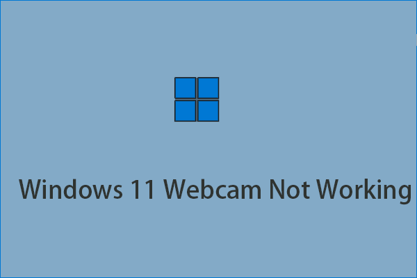 Why Does Webcam Not Work in Windows 11? How to Fix the Issue?