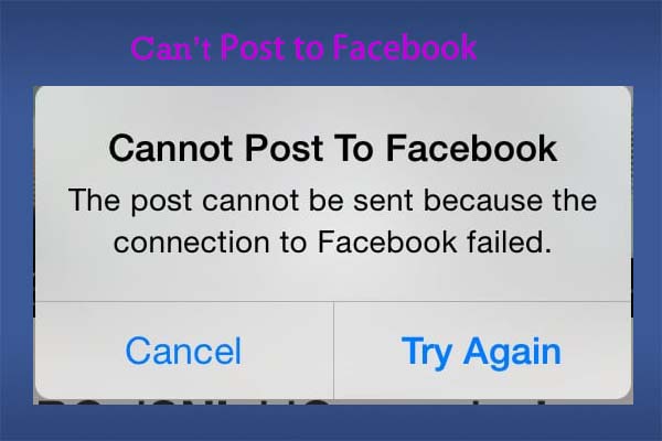 Can’t Post to Facebook? Here Are Reasons and Solutions