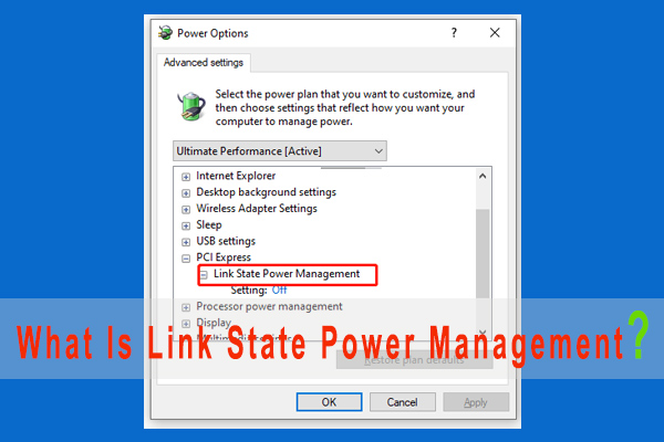 What Is Link State Power Management & How to Turn It On or Off