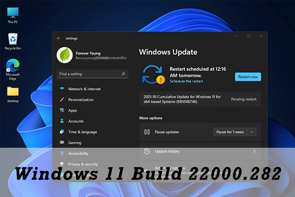 Windows 11 Build 22000.282 has Been Released! See What’s New