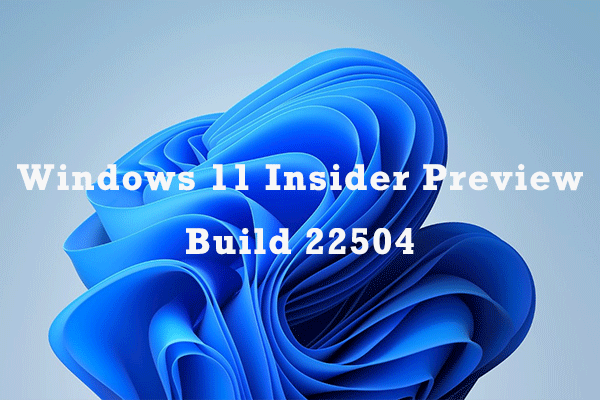 Windows 11 Insider Preview Build 22504 Released! See What’s New