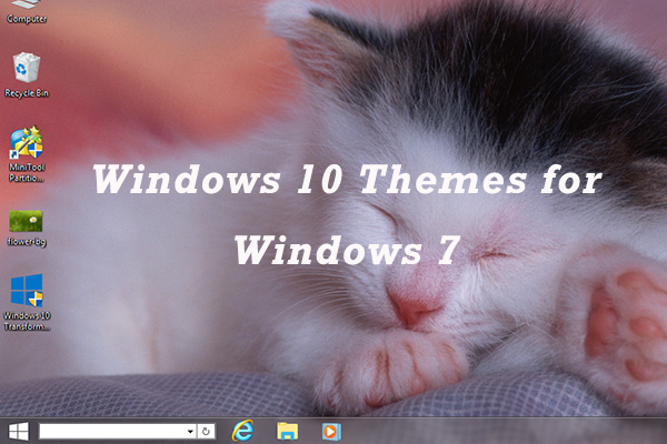 How to Use or Uninstall Windows 10 Themes for Windows 7