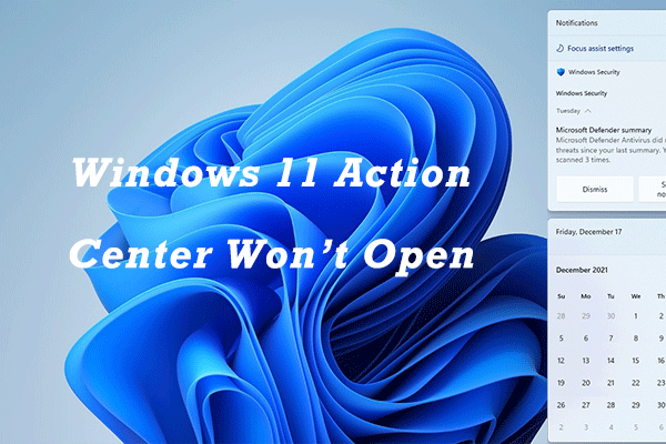 Windows 11 Action Center Won’t Open? Here Are the Top Fixes